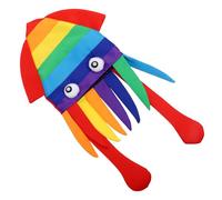 BESPORTBLE Colorful Cartoon Squid Hat for Adults and Lightweight Octopus Costume for Party Performance Cosplay and Festival Decoration Comfortable Skin Friendly Photo Prop