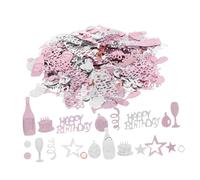 BESPORTBLE Colorful Happy Birthday Party Table Confetti Pack Versatile Lightweight Decorative Scatter for Table Centerpieces Floor Photo Backdrops Shower and Carnival Celebrations