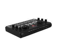 BESPORTBLE Compact Desktop Gaming Audio Mixer with Multi-language Mixing Portable Live Sound Card for Karaoke Podcasting and Precise Tuning Space-saving Professional Sound Card for Streaming
