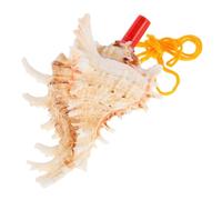 BESPORTBLE Conch Angle Boys and Girls Whistle Natural Shell Sea Horn Beach Conch Instrument Decorative Shell for Decoration Music Toy for Boys and Girls