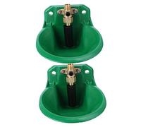 BESPORTBLE Copper Automatic Sheep Drinking Bowl 2pcs Sturdy Water Fountain for Lambs Anti-Fall Anti-Aging for Sheep Raising PET Accessory