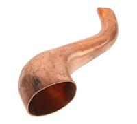 BESPORTBLE Copper Long Spout Replacement for Tea Kettle Polished Metal Pouring Spout Accessory 11.5cm X 3.5cm for Home Kitchen Use