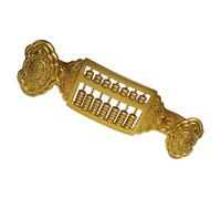 BESPORTBLE Copper Wishful Thinking Vintage Abacus Statue Brass Decorative Figurine Home Office Art Decor Chinese Abacus Ornament