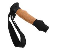 BESPORTBLE Cork EVA Cane Handle Grip Replacement with Secure Wrist Strap Easy Install Trekking Pole Adapter for Walking Sticks Hiking Staff and Outdoor Activities
