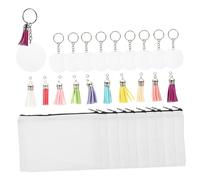 BESPORTBLE Cosmetic Bag DIY Heat Transfer Blank Canvas Pencil Cases Sublimation Makeup Bags for Toiletries Storage Craft Projects and Travel Organization