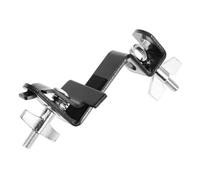 BESPORTBLE Cowbell Mount Clip Adjustable Cowbell Holder Bracket for Drum Durable Expansion Clip for Bass Drum Easy to Install and Operate Accessory for Musicians