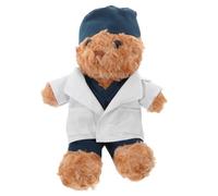 BESPORTBLE Creative Brown Doctor Bear Plush Doll Medical Attire Stuffed Animal for Healthcare Professionals Gift Imaginative Play Keepsake