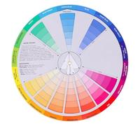 BESPORTBLE Creative Color Wheel for Artists, Chart, Art Class Teaching Tool for Makeup Blending and Interior Design, 9 Inch Multi-Color Paper