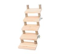 BESPORTBLE Creative Parrot Climbing Toy Ladders Fun Hamster Activity Board for Chewing and Exploring for Birds and Rodents