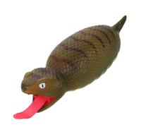 BESPORTBLE Creative Prank Snake Realistic Fat Snake with Tongue for Party Decoration Fun Relaxation Entertainment for Halloween April Fools Day and Casual Play