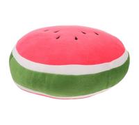 BESPORTBLE Creative Watermelon Plush Hugging Pillow Soft Round Fruit Cushion for Living Decor Comfortable for Reading Tv Watching Meditation