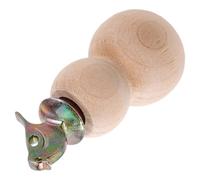BESPORTBLE Creative White Feathered Call Whistle Hand-Twisted for Bird Training and Party Fun for Outdoor Activities