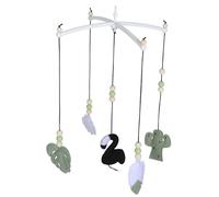 BESPORTBLE Crib Mobile Boho Animal Design for Nursery Decoration Effortless Installation Charming Felt Wind Chime for Enhances Aesthetic Appeal Joyful Atmosphere