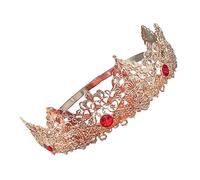 BESPORTBLE Crown Tiara for Girls Rhinestone Hair Crown Party Hat for Women Royal Tiara Decor Dress Prop