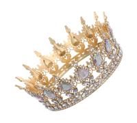 BESPORTBLE Crystal Rhinestone Crown for Women and Elegant Teardrop Design Headband for Weddings Birthdays Pageants and Costume Parties Reusable Quality Accessories Queen Tiara