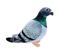 BESPORTBLE Cute Plush Pigeon Stuffed Doll Adorable Cartoon Bird Plush for Home Decor Birthday Parties Soft and Comfortable Filling for Collectors Checkered