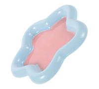 BESPORTBLE Cute Star Shaped Shallow Cat Dish for Kittens Small Dogs Whisker Friendly Design Non Slip Base for Easy Feeding for Wet Food Water