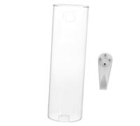 BESPORTBLE Cylindrical Wall Mounted Glass Vases for Plants Creative Hydroponic Terrariums Hanging Glass Planters for Indoor Vertical Garden