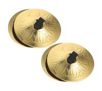 BESPORTBLE Dance Accessory Set 2 Pair Finger Zills Cymbals for Kids Portable Easy to Use Safe for Long-term Play
