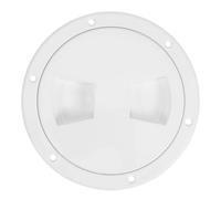 BESPORTBLE Deck Access Panel: Marine Inspection Hatch Cover Plastic Round Access Plate Deck Plate Inspection Cover 20cm for Motorboat Ship Yacht Kayak and Sailboat