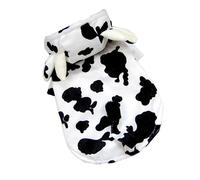 BESPORTBLE Decorative Dog Costume Pet Outfit Cow Pattern Lightweight Comfortable for Parties Relaxation