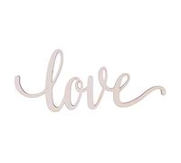 BESPORTBLE Decorative Signs Natural Unfinished Rustic Hello Wooden Letter Sign Wall Art Home Décor