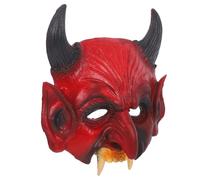 BESPORTBLE Demon Mask Prop for Halloween Party Scary Demon Design Cosplay Accessory for Outdoor Events and Themed Celebrations for Costumes and Haunted