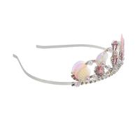 BESPORTBLE Design Sea Shell Fake Pearl Hair Hoop for Ocean Theme Birthday and Halloween Costumes Stylish and Comfortable Party Supplies