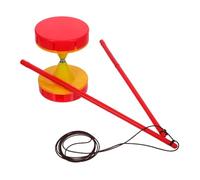 BESPORTBLE Diabolo Juggling with Sticks and String Dual Bearing Design for Adults Safe Lightweight Plastic for Tricks and Fitness Activities