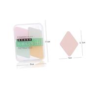 BESPORTBLE Diamond Shape Makeup Sponge 4-piece Set Wet and Dry Use Facial Cleansing Puff for Foundation and Cosmetic Application