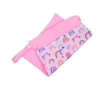 BESPORTBLE Diaper Storage Bag Dual Zippered Pockets Large Capacity Wet Bag for Stroller Outdoor Use