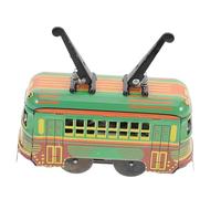 BESPORTBLE Die Cast City Bus Retro Double London Bus for Childhood Collectible Unique Display Vehicle Birthday Party Favors