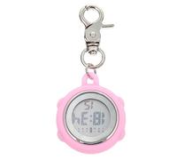 BESPORTBLE Digital Nurse Watch Clip-on Fob Watch for Nurses and Nursing Students with Stainless Steel and Silicone Materials, Portable Design and Long-Term Use for Nursing School Essentials