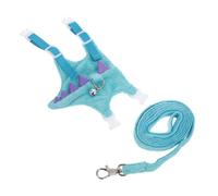 BESPORTBLE Dinosaur Shape Small Pet Vest Harness Leash for Bearded Dragon Rabbits Hamsters Ferrets with Secure Locking System Escape-preventing Strap for Outdoor Exercise and Exploration