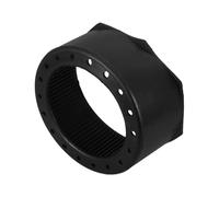 BESPORTBLE Diving Cylinder Boot Rubber Scuba Tank Boot 18.4cm/7.25in Internal Diameter for 7-12l Aluminum Tanks Black Secure Upright Support for Divers Transport and Positioning