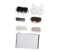 BESPORTBLE DIY Blank Paintable Masks with Felt Fabric for Halloween Masquerade Parties and Role Play Activities Comfortable Fit and Durable Quality for Endless Creativity
