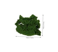 BESPORTBLE DIY Clumping Flocking Powder for Model Trees and Terrain Military Green Simulation Tree Scatter Grass Material for Miniature Scenery Fast Layering Artificial Grass and Static