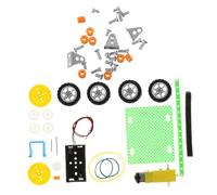 BESPORTBLE DIY Electric Sweeping Robot Educational Stem for Motorized Creative Science Kit to Build Scientific Learning and Coordination Skills and Components