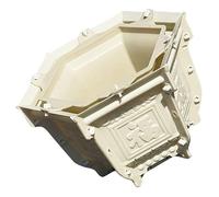 BESPORTBLE DIY Flower Pot Mold Concrete Shape Material for Outdoor Plant Pots for Mold Making and Tabletop Decor Crafts Random Color