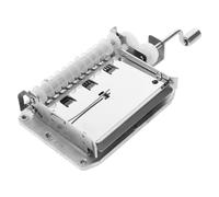 BESPORTBLE DIY Hand Crank Music Box Mechanism with Copper Gear 30-Note Mechanical Movement for Making Custom Melodies DIY Music Box Craft Enthusiasts