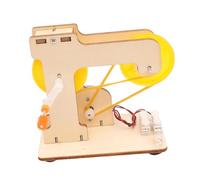 BESPORTBLE DIY Hand-cranked Electricity Generator Assembly Model for Educational Stem Science Experiment Kit with Materials Enhances Learning and Development Skills