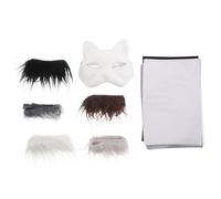 BESPORTBLE DIY Kit Blank Felt Animal Masks for Halloween Masquerade Parties Comfortable Fit for Adults Unleash Creativity with Custom Painting
