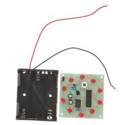 BESPORTBLE DIY Lucky Wheel LED Lamp Kit for Science Circuit Assembly Educational Electrical Experiment for Students Battery Powered Stem Learning Model for Creativity Development