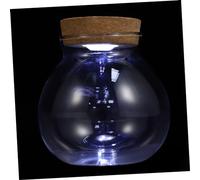 BESPORTBLE DIY Micro Landscape Bottle with LED Light Jar Mini Aquarium Bottle