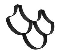 BESPORTBLE DIY Paving Mold for Concrete Reusable Stepping Stones Molds for Outdoor Garden Pathways Weatherproof Black Paver Moulds Easy Installation