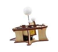 BESPORTBLE DIY Solar System Model Kit with Rotating Sun Earth Moon Orbit Astronomical Puzzle for and Scientific Exploration