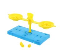 BESPORTBLE DIY Stem Balance Scale Lightweight Plastic Science Experiment Kit for Classroom and Home Learning Educational Building Balance for Preschool Stem Activities