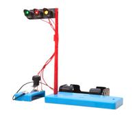 BESPORTBLE DIY Traffic Light Model Toy for Kids Educational Science Experiment Kit for Boys and Girls Interactive Learning Tool for Home and School Projects