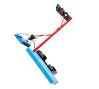BESPORTBLE DIY Traffic Light Science Experiment Kit for Years Educational Stem with Smooth Edges Hands Electric Learning for School Physics and Engineering Projects