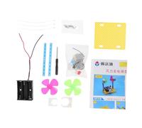 BESPORTBLE Diy Wind Generator Assembly Kit Educational Science Experiment for Aged Toy with Wind Energy Principles and Analytical Skill Development
